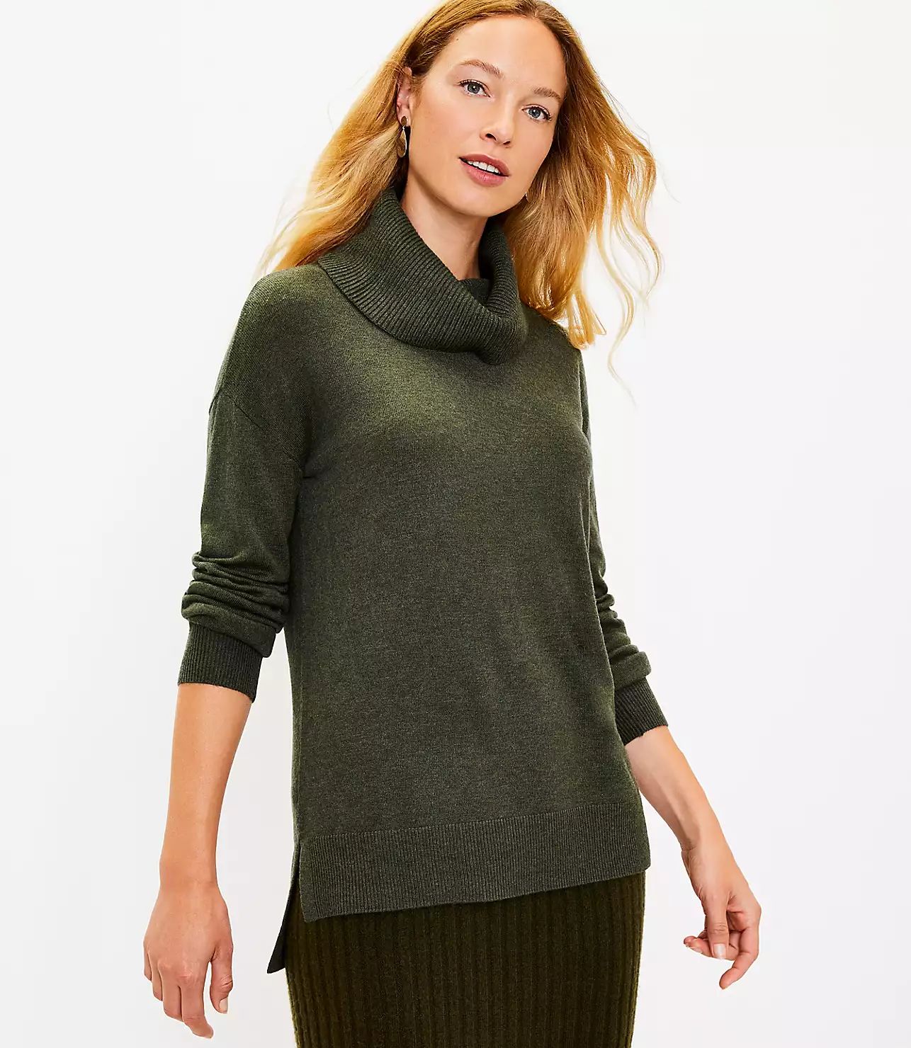 Cowl Tunic Sweater | LOFT