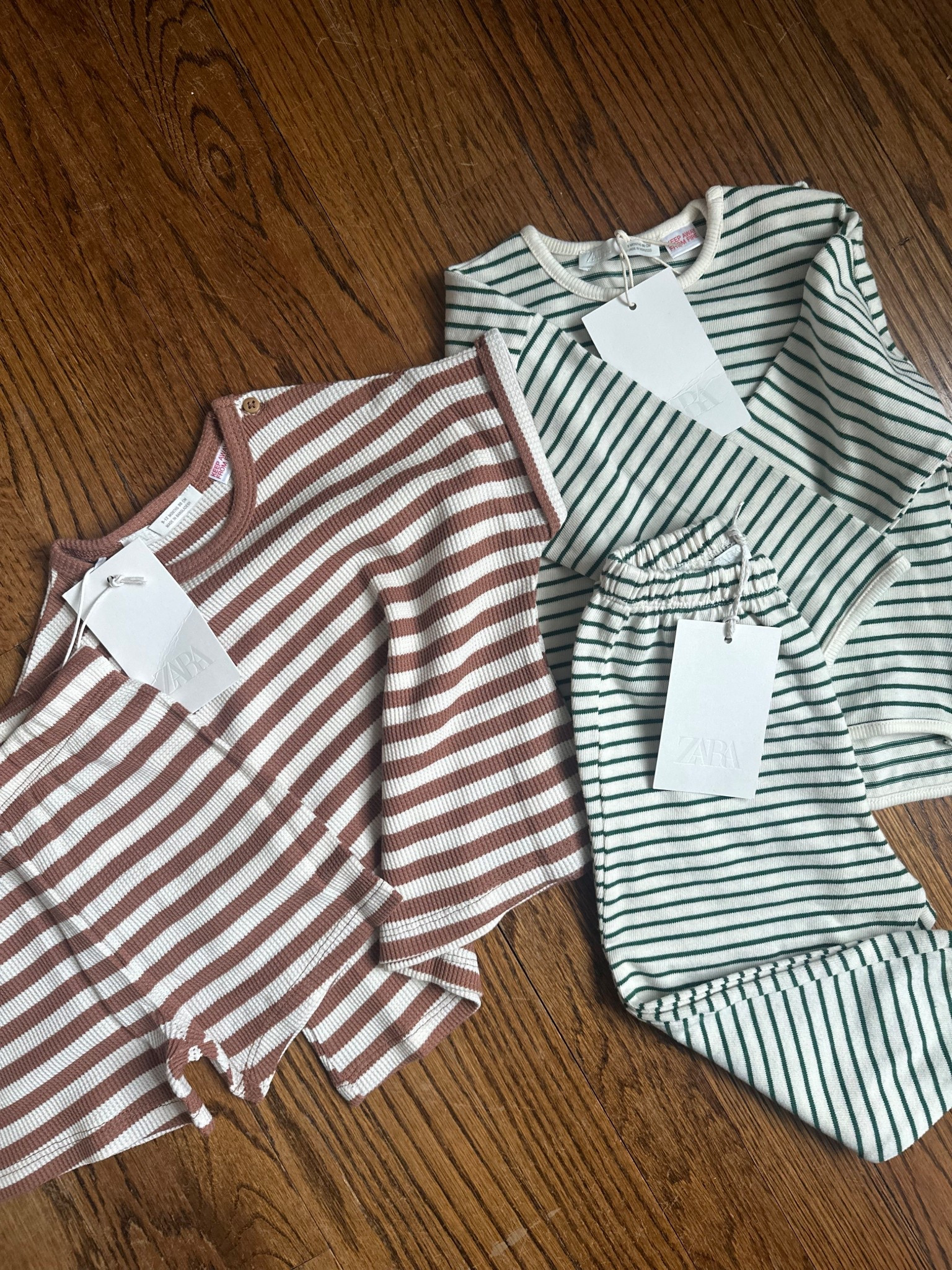 Baby 9-12 month striped waffle sets for spring!

#LTKKids #LTKmomlife #LTKBaby