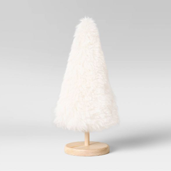 16" Fur Tabletop Tree - Threshold™ | Target