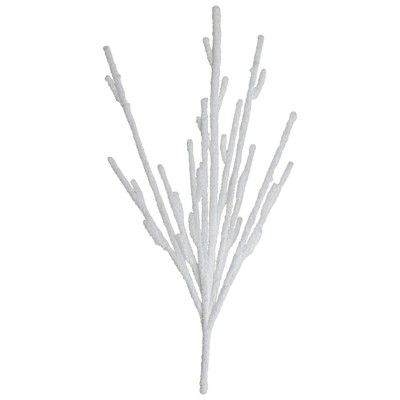 Allstate Floral 31" White Snow Artificial Christmas Branch Decoration | Target