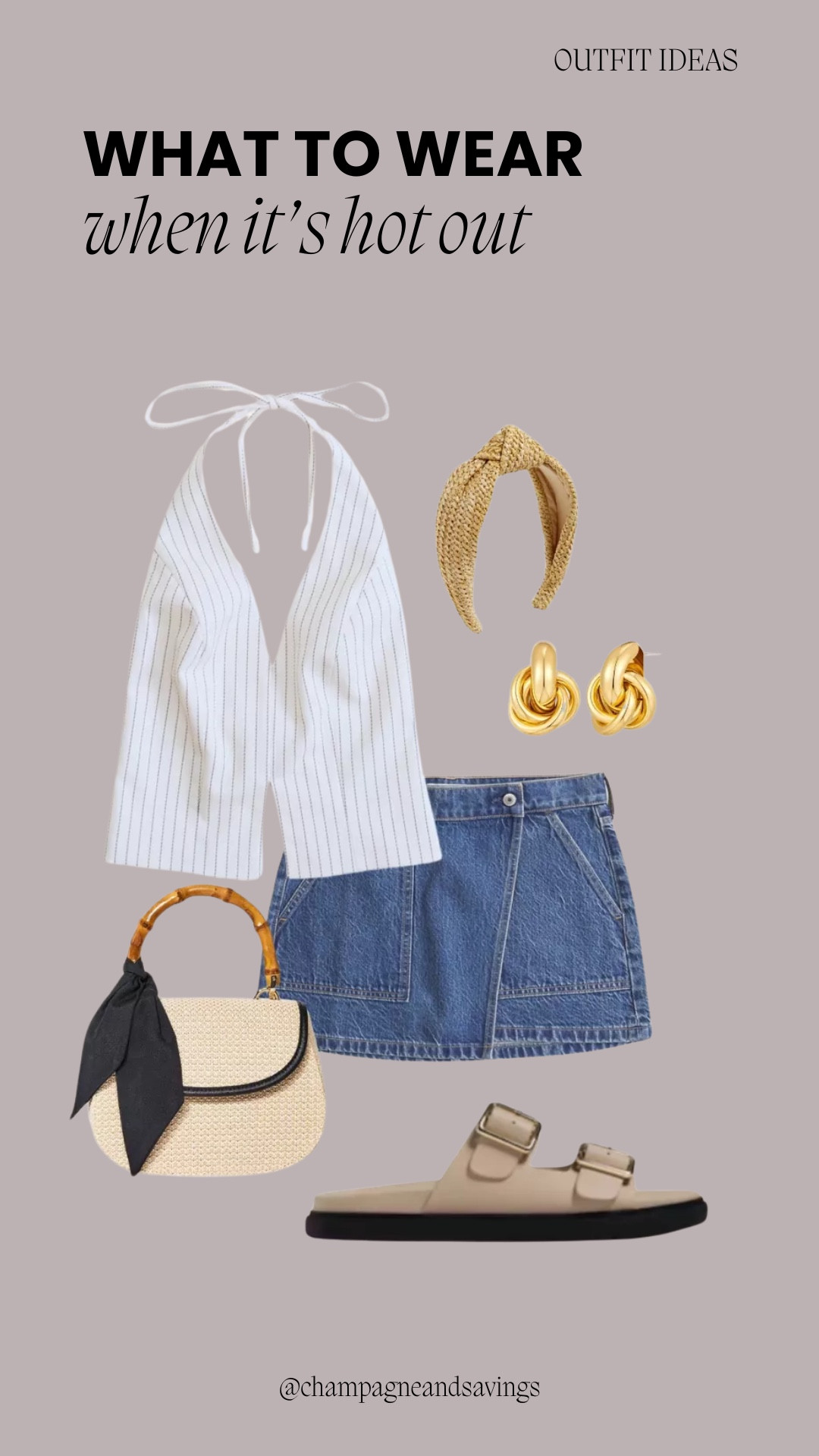 Hot weather outfit

#LTKootd
