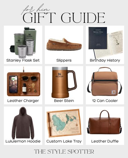 Gift Guide - For Him 🍺 💝 
I’ve gathered my favorite gifts for the special  men in your life. These gifts are both gorgeous and practical. Happy Shopping! 🎄 
Shop the Gift Guide 👇🏼 🎅 

#LTKHoliday #LTKSeasonal #LTKGiftGuide