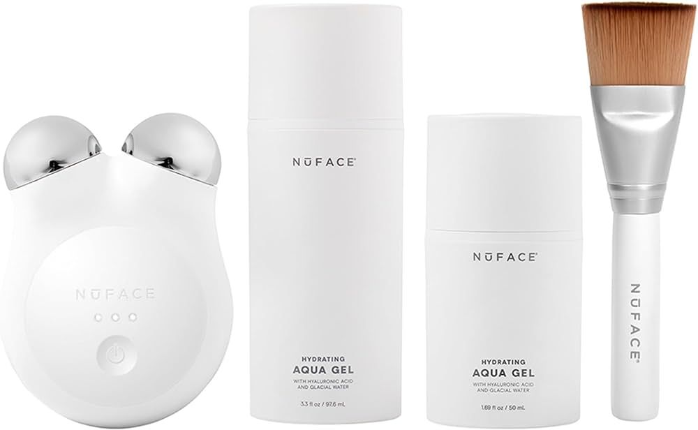 NuFACE MINI+ Smart Petite Facial Toning Routine, Microcurrent Device to Tone, Sculpt and Lift, Sm... | Amazon (US)