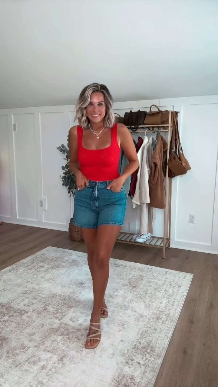 These two tops are giving effortless, flattering, and “where did you get that?!” vibes—without the designer price tag.If you’ve been wanting to upgrade your go-to date night look, now’s the time to grab them! 
I am 5'6 143 lbs wearing a size small in both tops.  

 #LTKootd #LTKSeasonal #LTKSaleAlert
