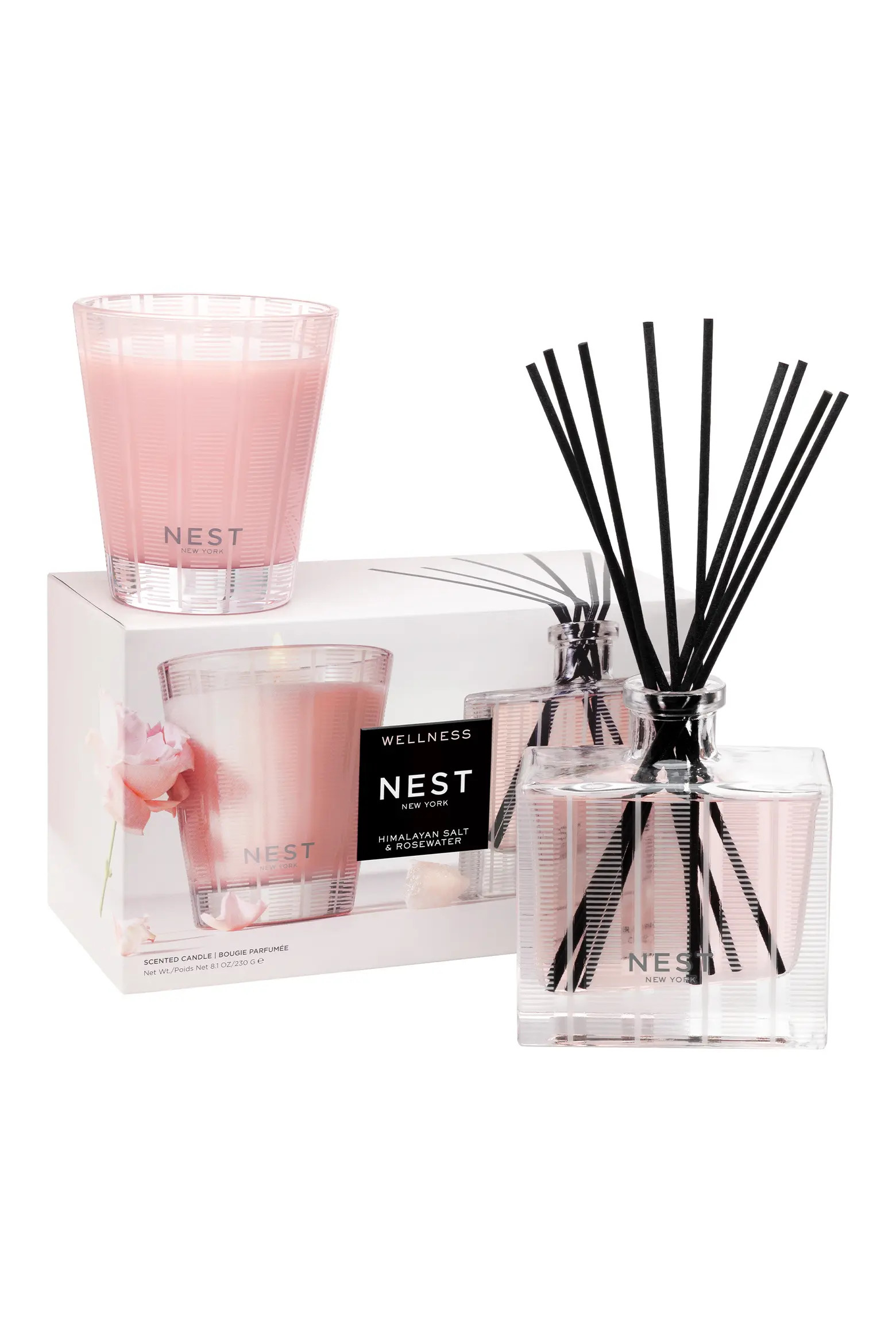 Himalayan Salt & Rosewater Classic Candle & Reed Diffuser Duo Set (Nordstrom Exclusive) $115 Valu... | Nordstrom