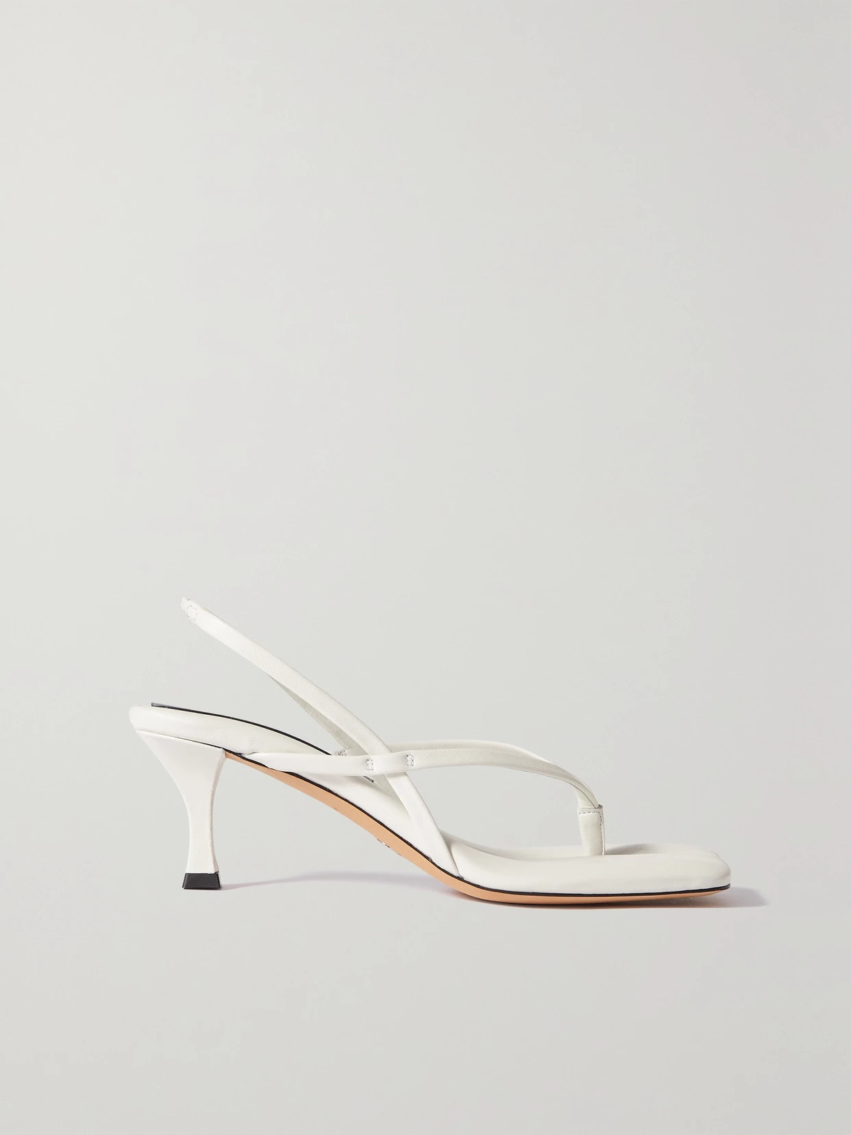 Proenza Schouler - Leather Slingback Sandals - White | NET-A-PORTER (UK & EU)