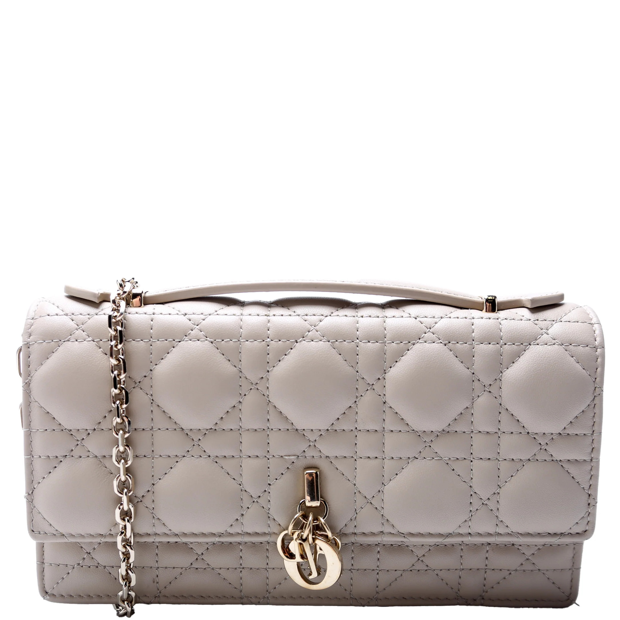 My Dior Mini Chain Bag Cannage Lambskin | Keeks Designer Handbags