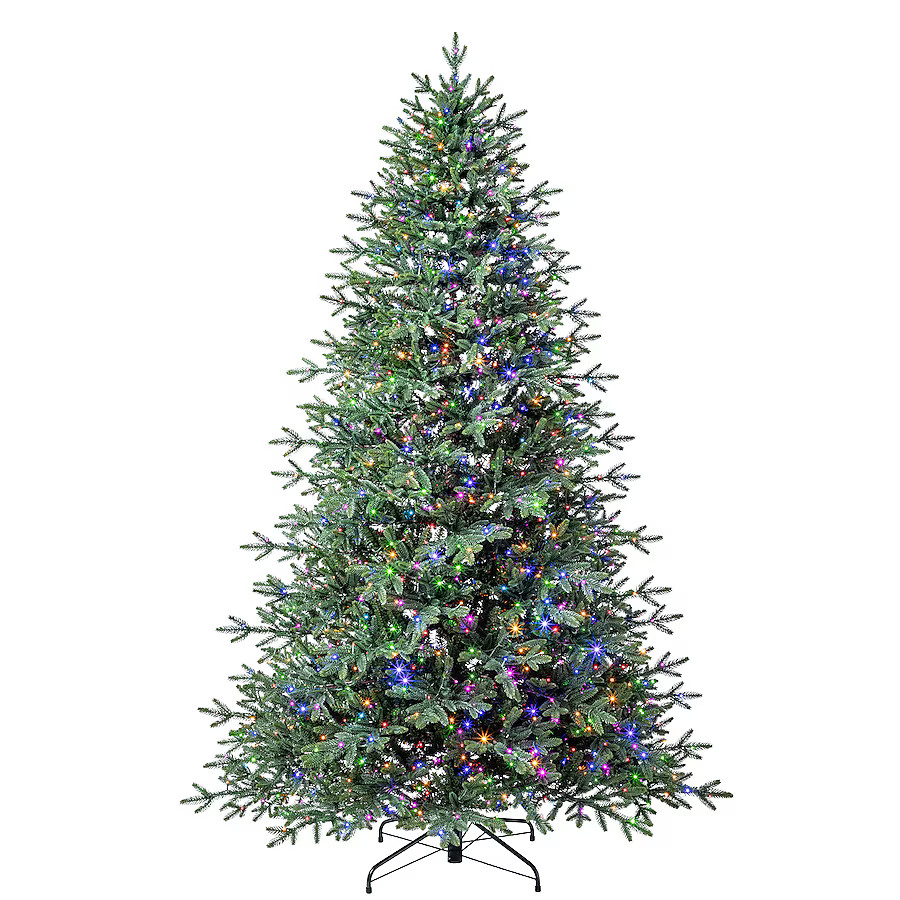 Tree Classics by Balsam Hill 7.5-ft Lake Tahoe Pre-lit Artificial Christmas Tree with Color Chang... | Lowe's