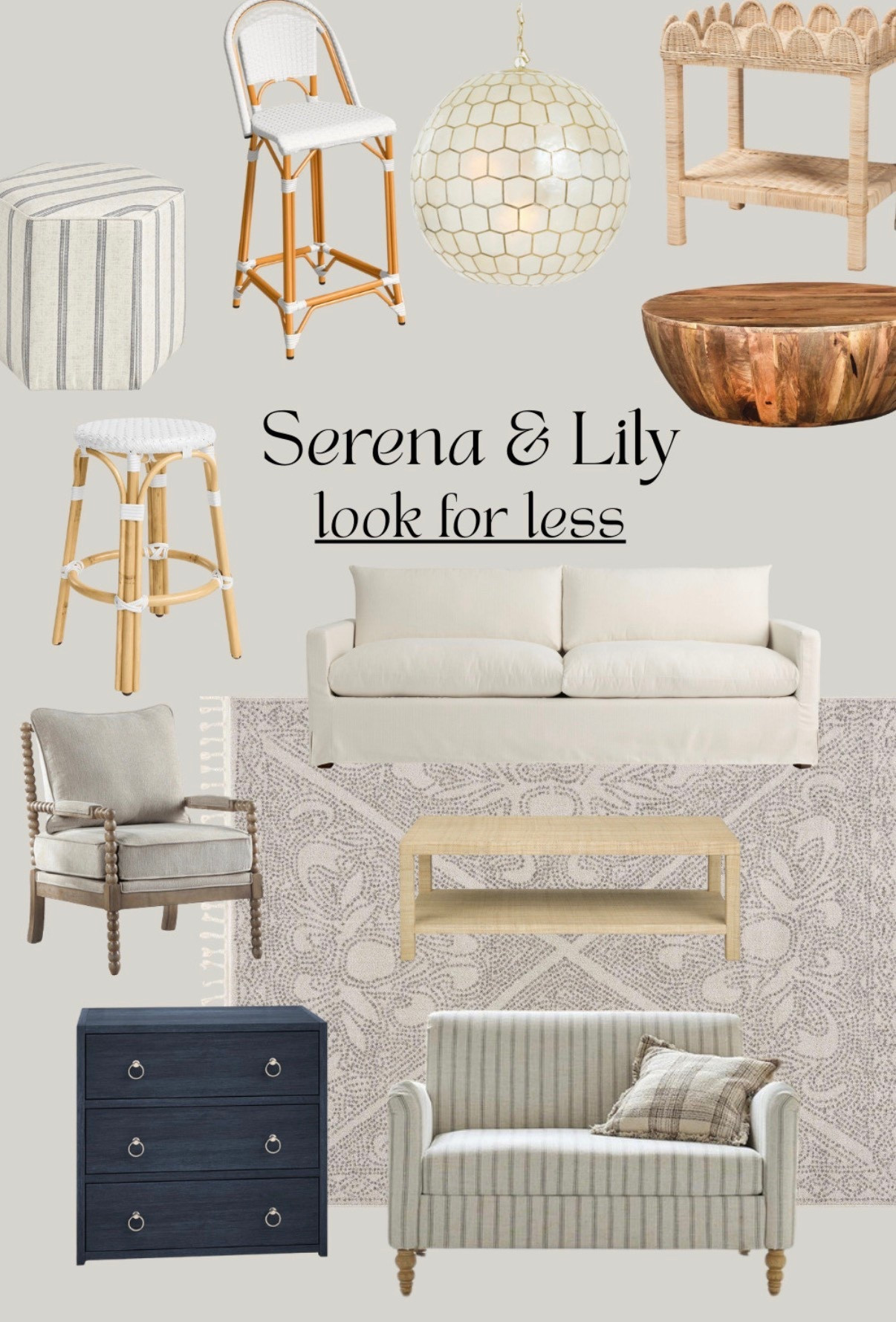 Best Serena & Lily Dupes 2026! I found the best save vs splurge home decor. Love these affordable designer dupes. High-End Look for Less. Chic Home Finds on a Budget. Lookalikes for Expensive Home Decor. copy cat similar look for less budget friendly affordable 
#serenaandlilyinspired #lookforless #affordableluxury #homefinds #affordablefinds #designerdupes #furniturefinds #homeaccent 

 

#LTKSeasonal #LTKHome #LTKSaleAlert