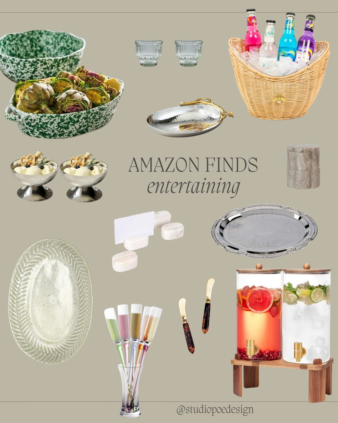 Amazon kitchen/hosting finds 😍✨

Kitchen finds, entertaining, hosting, parties, namecard, serveware, stone plate, bowls, buckets, drinks, cups, glass, champagne bouquet, crock, silver, party supplies, Amazon prime day, prime day deals

#LTKHome #LTKFindsUnder100 #LTKFindsUnder50