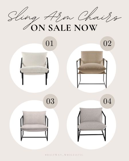 I love mixing wood and painted/metals. It provides good contrast and doesn’t overwhelm a room. Here’s a roundup of metal sling accent arm chairs on sale now!  

#walmart #homedepot #livingroom #falldecor

#LTKU #LTKhome #LTKsalealert