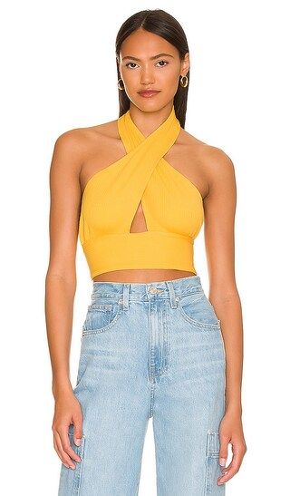 Mimi Tank in Mango | Revolve Clothing (Global)