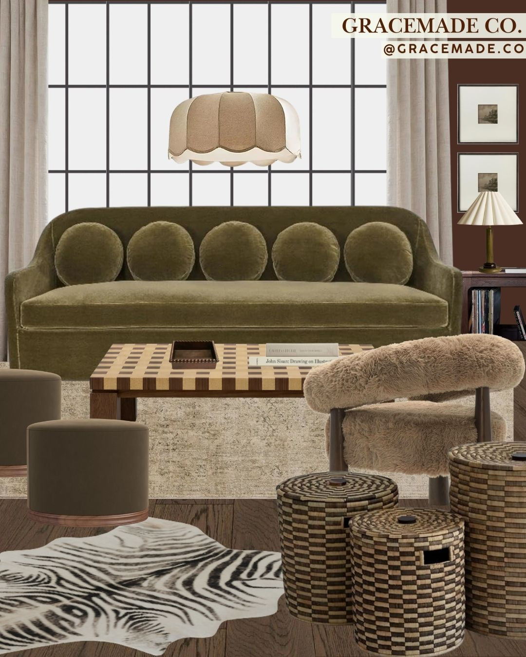 How I would style a room around the 'Jo Tables' from Gracemade.co 

 #LTKHome #LTKFindsUnder50 #LTKFindsUnder100