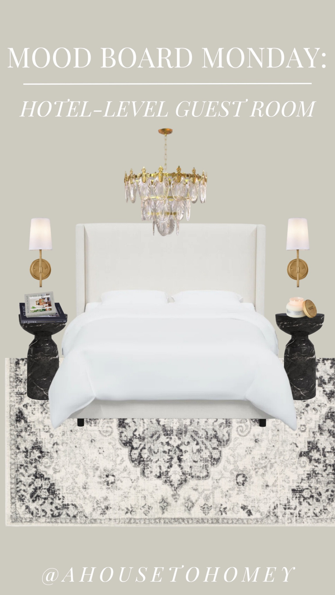 Mood Board Monday:  A Hotel-Level Guest Room

#LTKFind #LTKhome #LTKunder100