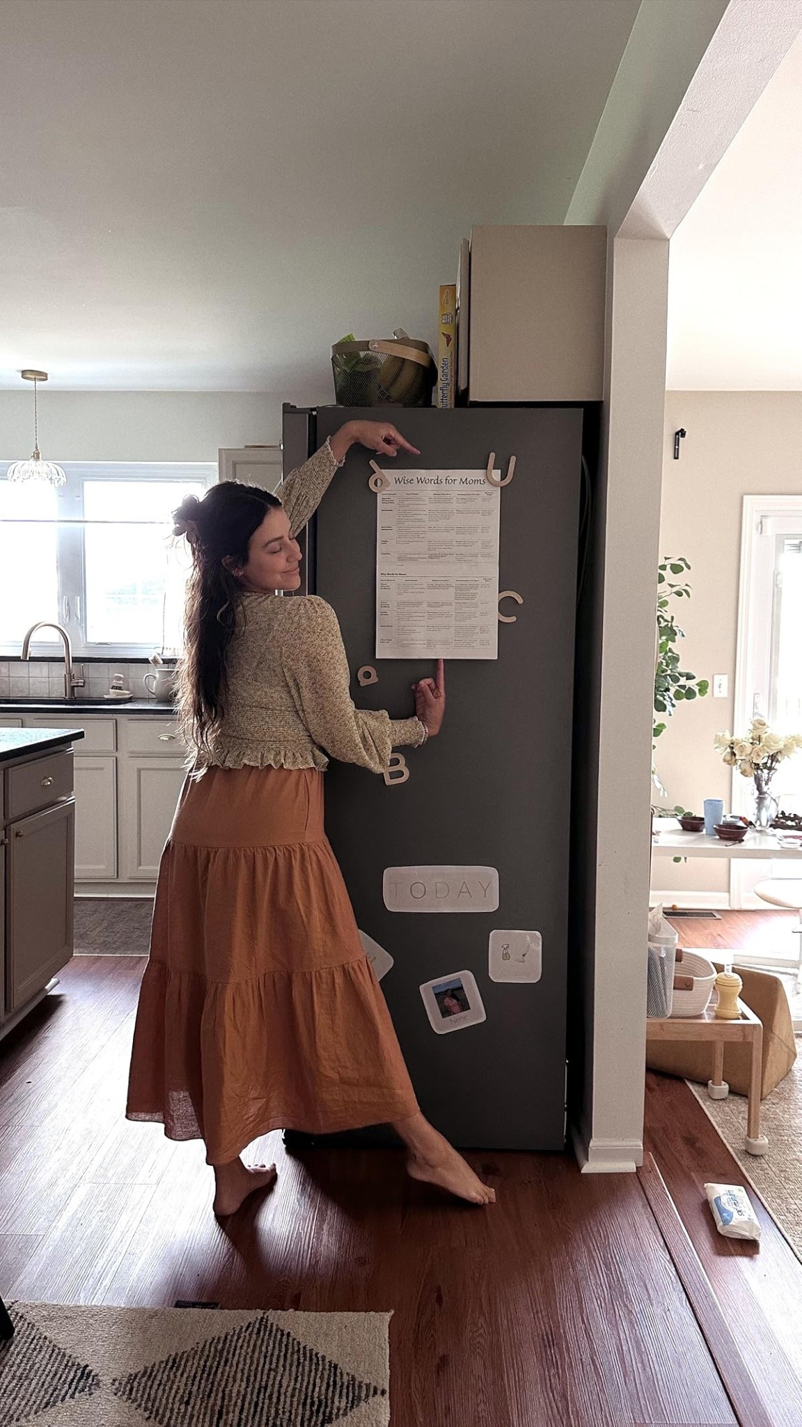 Wise words for mom chart that I use every single day!!

#LTKdayinmylife #LTKmorningroutine