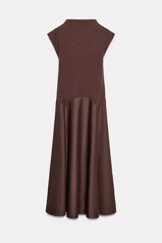 SOFT COMBINATION DRESS | Zara US