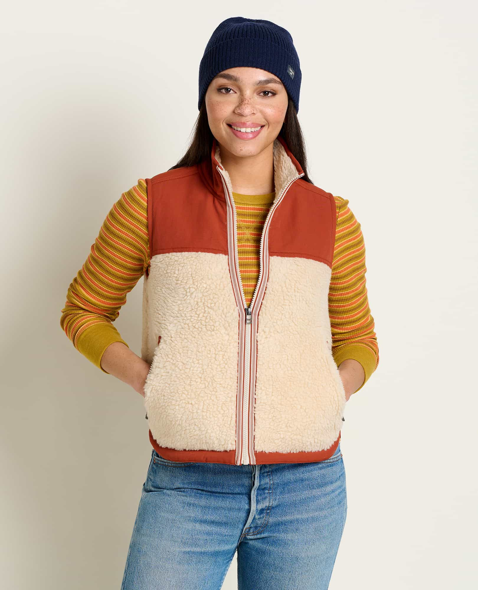 Women's Sespe Sherpa Vest | Toad&Co | Toad&Co