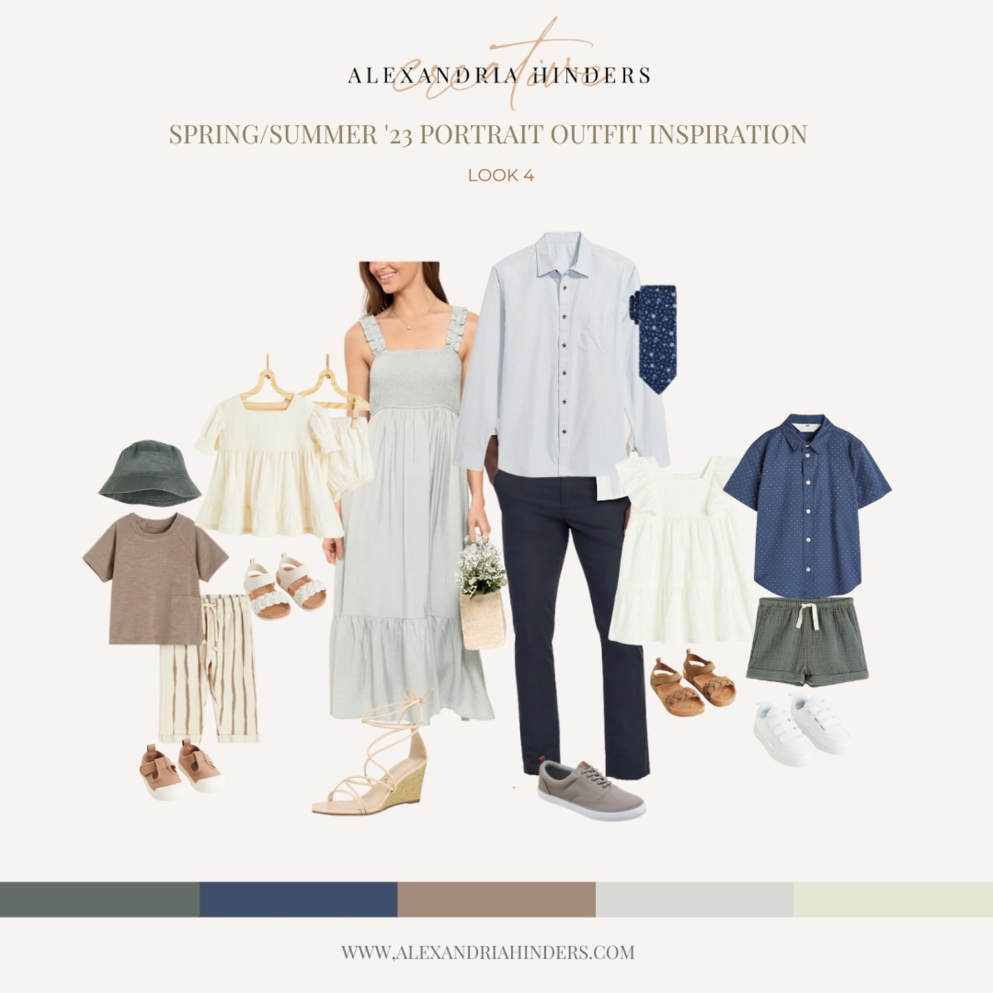 Spring/Summer 2023 family photo outfit inspiration option 4

#LTKfamily