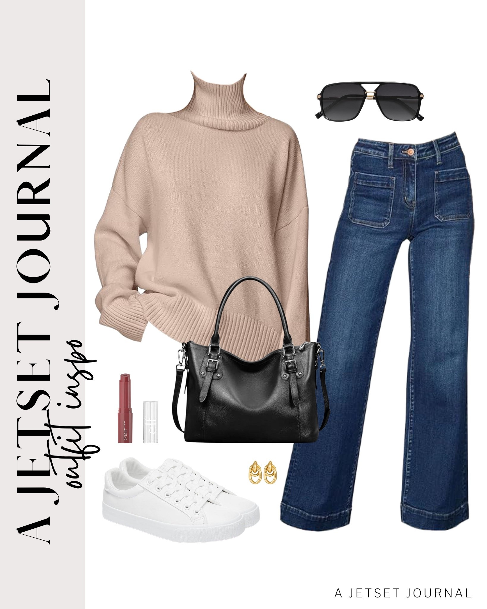 These jeans and turtleneck sweater are super comfy and stylish!
vegan leather purse, straight leg jeans, clogs, elf lip balm, casual look, vacation style, winter style, makeup must have, beauty favorite, winter outfit, functional bag, amazon fashion, affordable style

#LTKBeauty #LTKSeasonal #LTKU