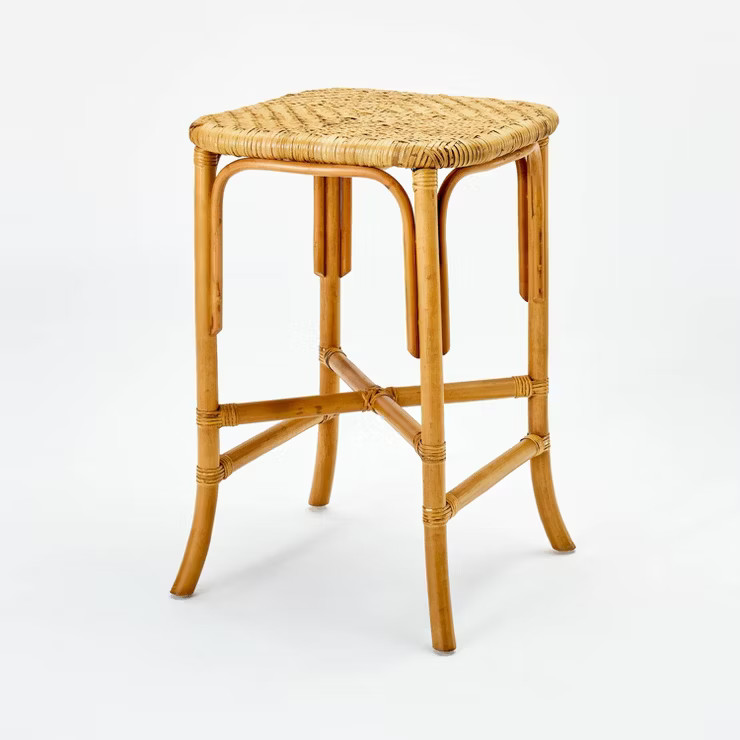 Interlaken Backless Woven Counter Height Barstool Natural - Threshold™ designed with Studio McG... | Target