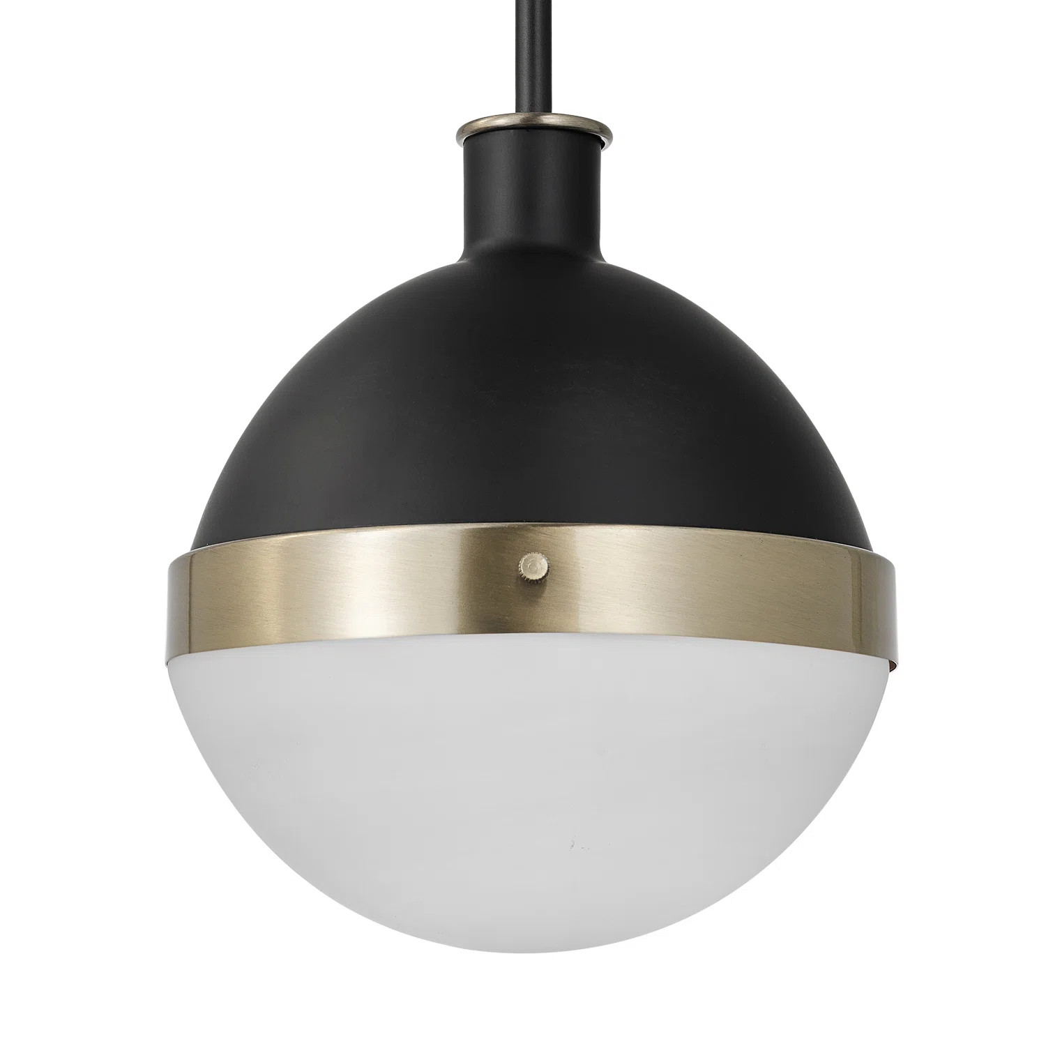 Elberton 1 - Light Matte Black Single Pendant | Wayfair North America