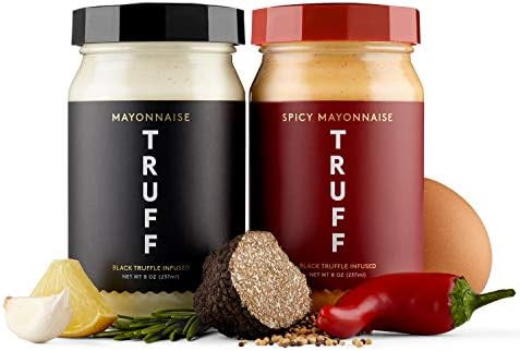 TRUFF Mayo, Gourmet Mayonnaise made with Black Winter Truffles, Sunflower Oil, Cage-Free Eggs | H... | Amazon (US)