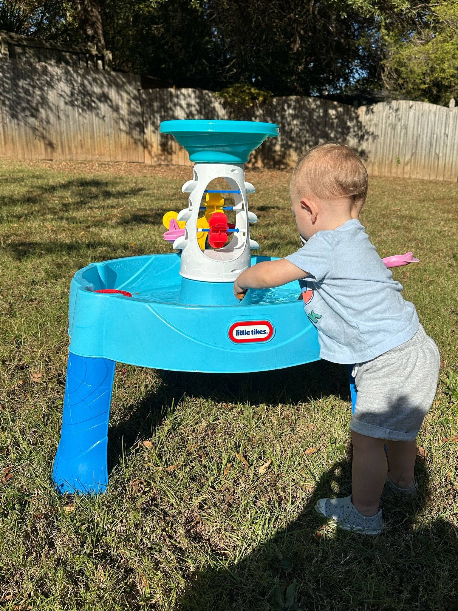 Baby/toddler gift idea! Koa LOVES this little water table with or without the actual water. Would make such a great Christmas gift for a little one!

Baby toys, toddler toys, outdoor toys, kids gifts, baby Christmas, toddler Christmas, toy gift guide, baby gift guide, toddler gift guide 

#LTKGiftGuide #LTKHoliday #LTKKids