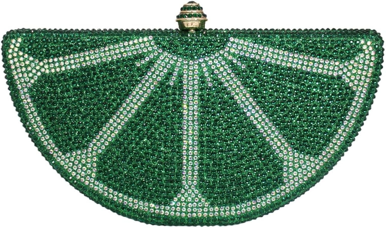 Women Rhinestone Clutch Purse Watermelon Shape Handbag Cute Fruit Crossbody Bag Crystal Wedding P... | Amazon (US)