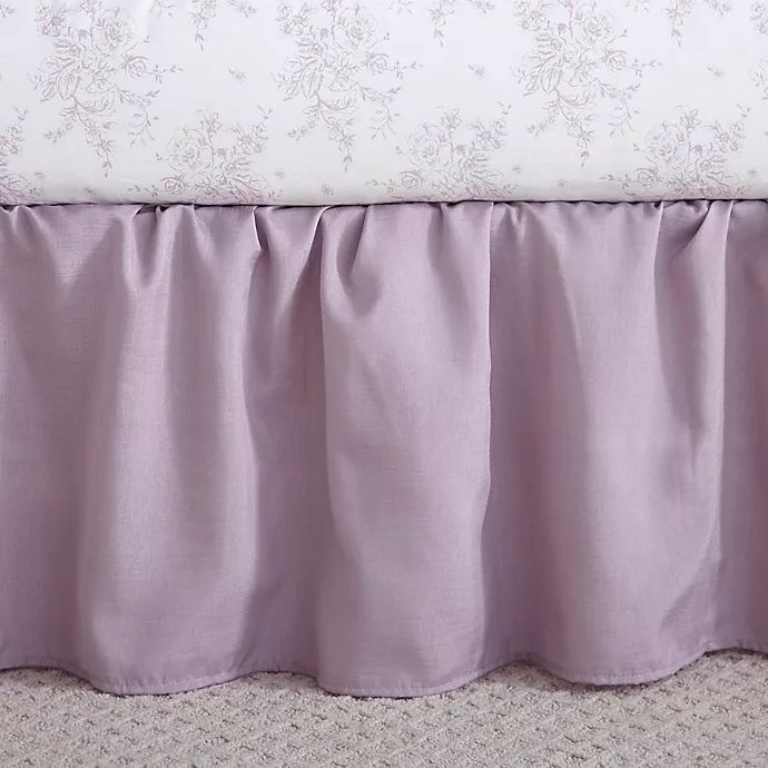 Levtex Baby® Heritage Crib Skirt in Lilac | buybuy BABY | buybuy BABY