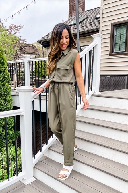 The perfect utility style jumpsuit from @evereveofficial that every mom needs. Performance fabric can easily be dressed up or down and it’s petite friendly! 

Ways to shop: 
1. Comment LINKS53
2. Link in bio 
3. Shop LTK app (search houseofleoblog)
4. Use this link

Wearing small

Evereve, jumpsuits, jumpsuit

#LTKunder100 #LTKstyletip