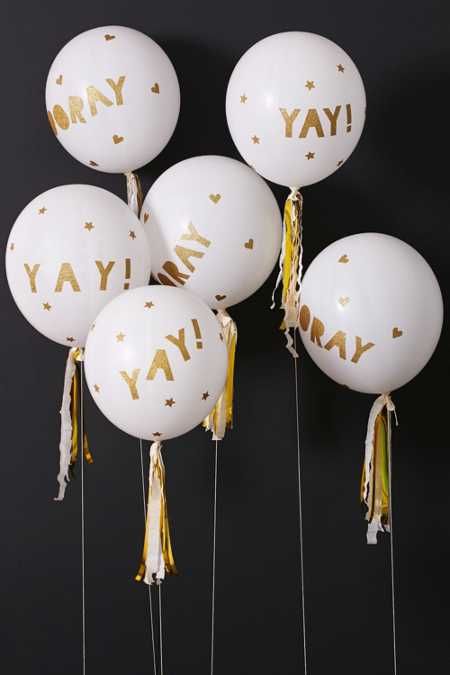 Meri Meri Glittered Balloon Party&nbsp;Kit | Urban Outfitters US