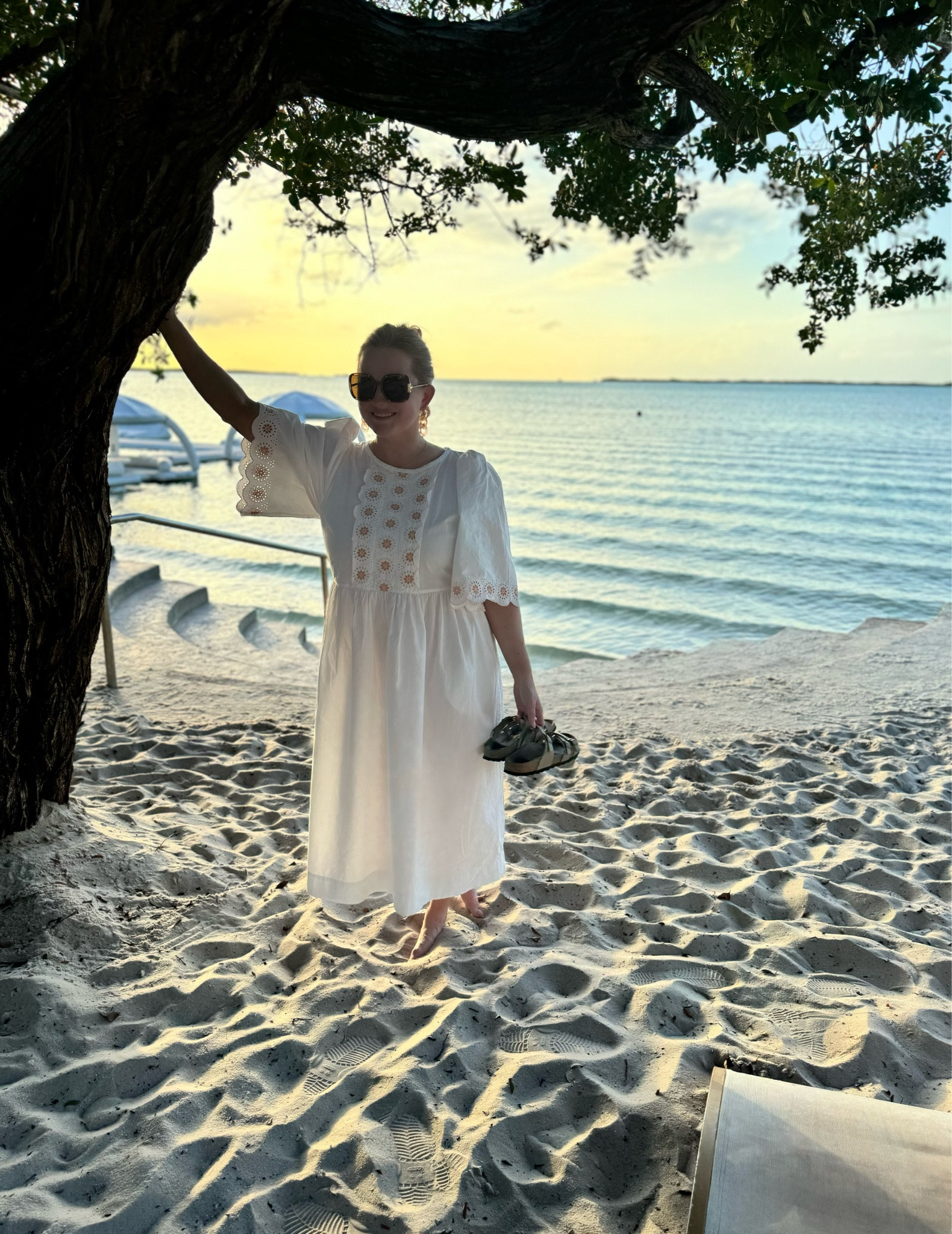 See by Chloe by the Sea 🌊 
Obsessed with this soft dress that was perfect for the beach. 

#LTKstyletip #LTKswim #LTKSeasonal