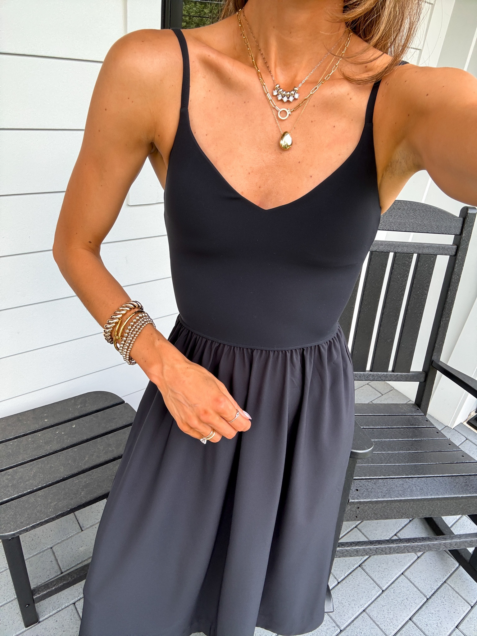 Built in bra dress - wearing my true to size xsmall

#LTKdayinmylife #LTKmomlife #LTKootd