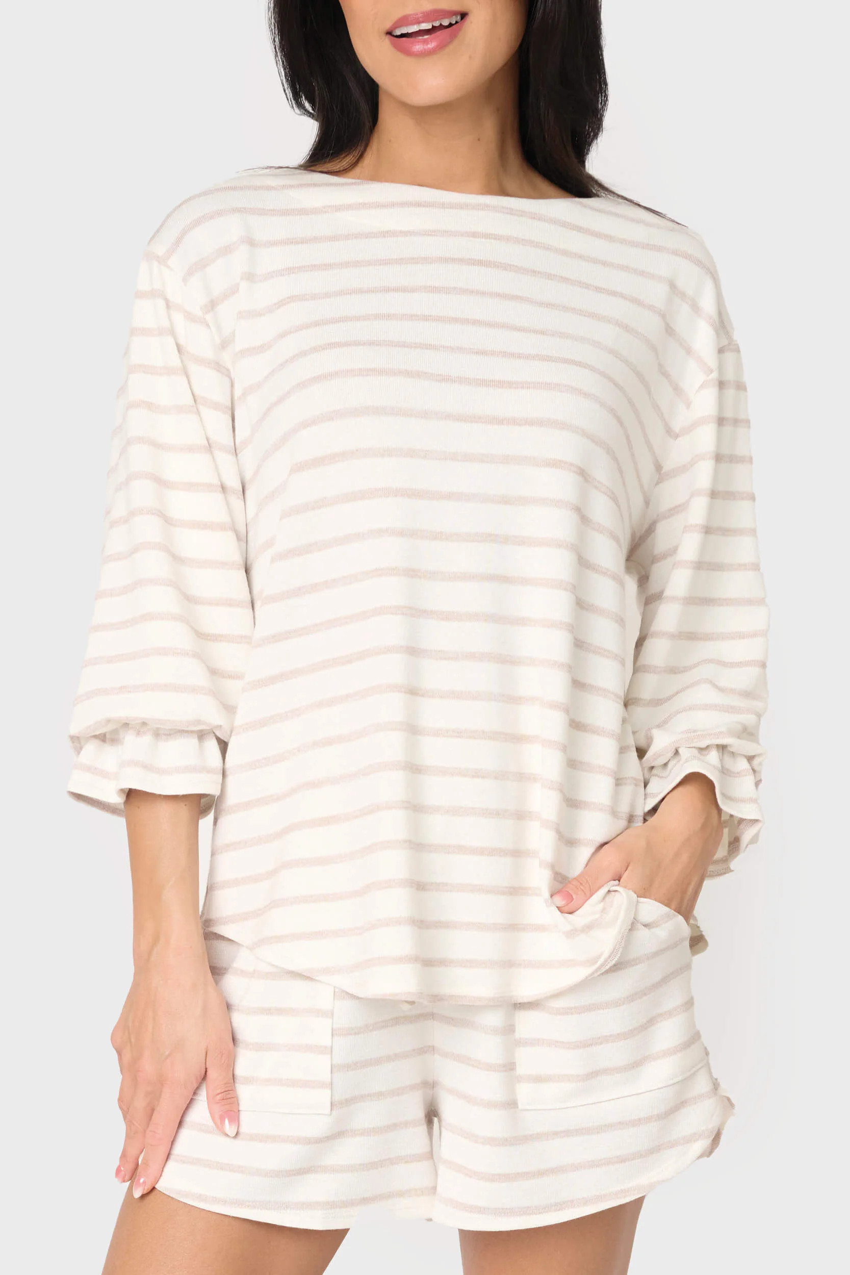 Tatum Boat Neck Top | Gibson