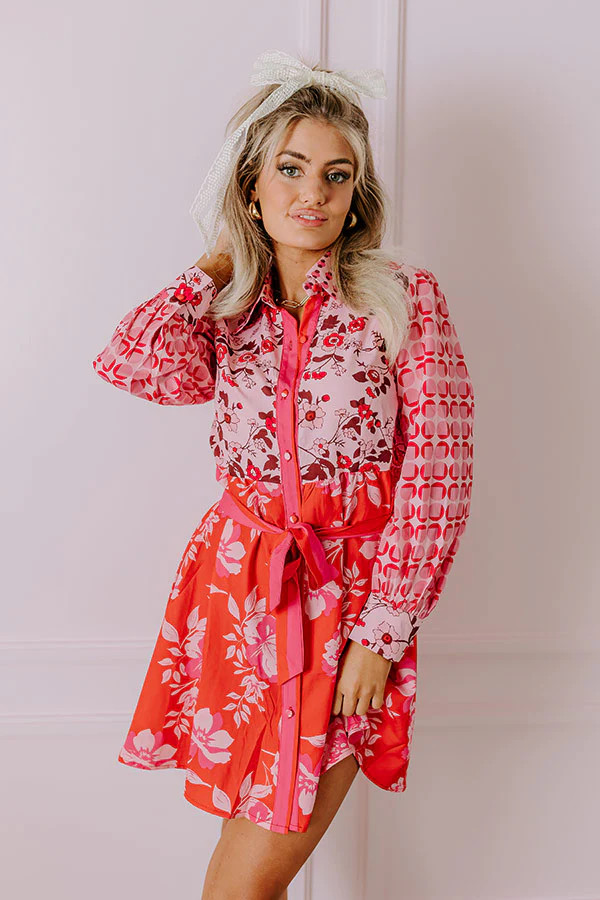 Sweetly Surprised Floral Mini Dress | Impressions Online Boutique