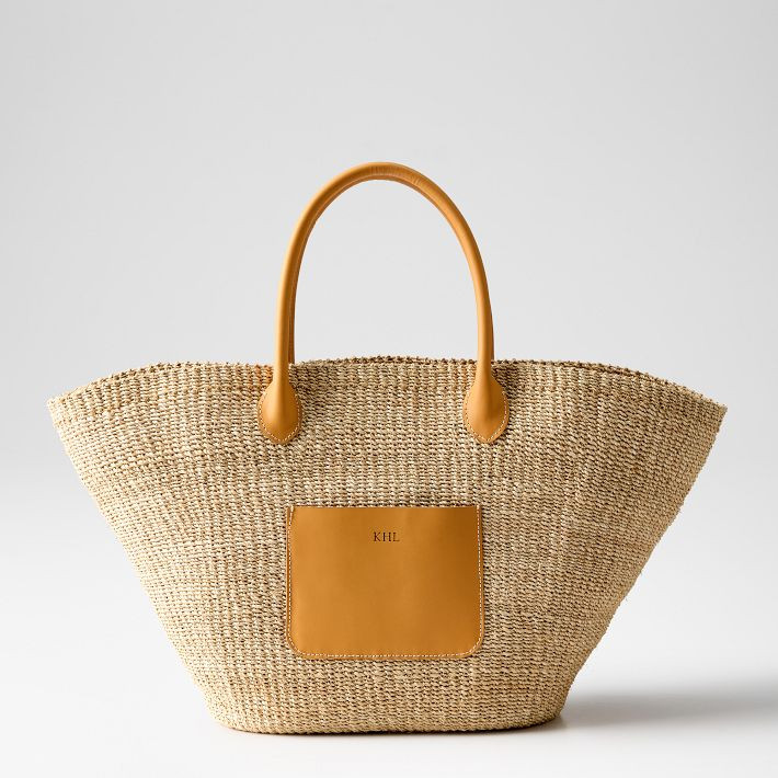 Handwoven Abaca Beach Tote | Mark and Graham
