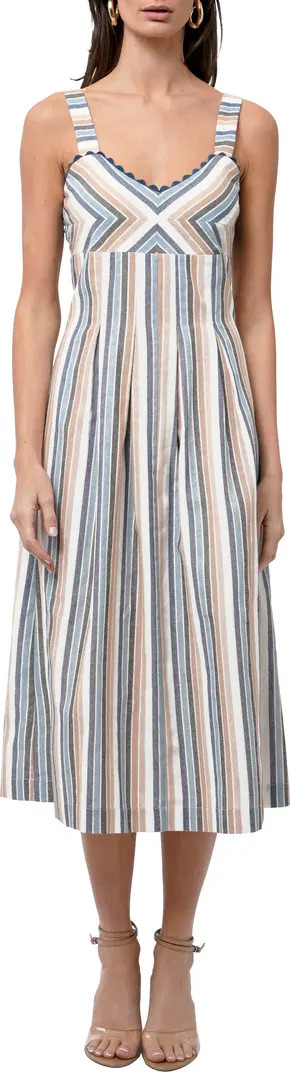 Inez Stripe Sleeveless Dress | Nordstrom