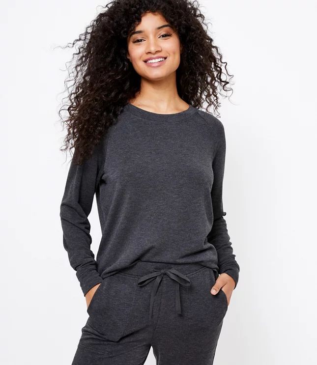 Petite Lou & Grey Signature Softblend Sweatshirt | LOFT