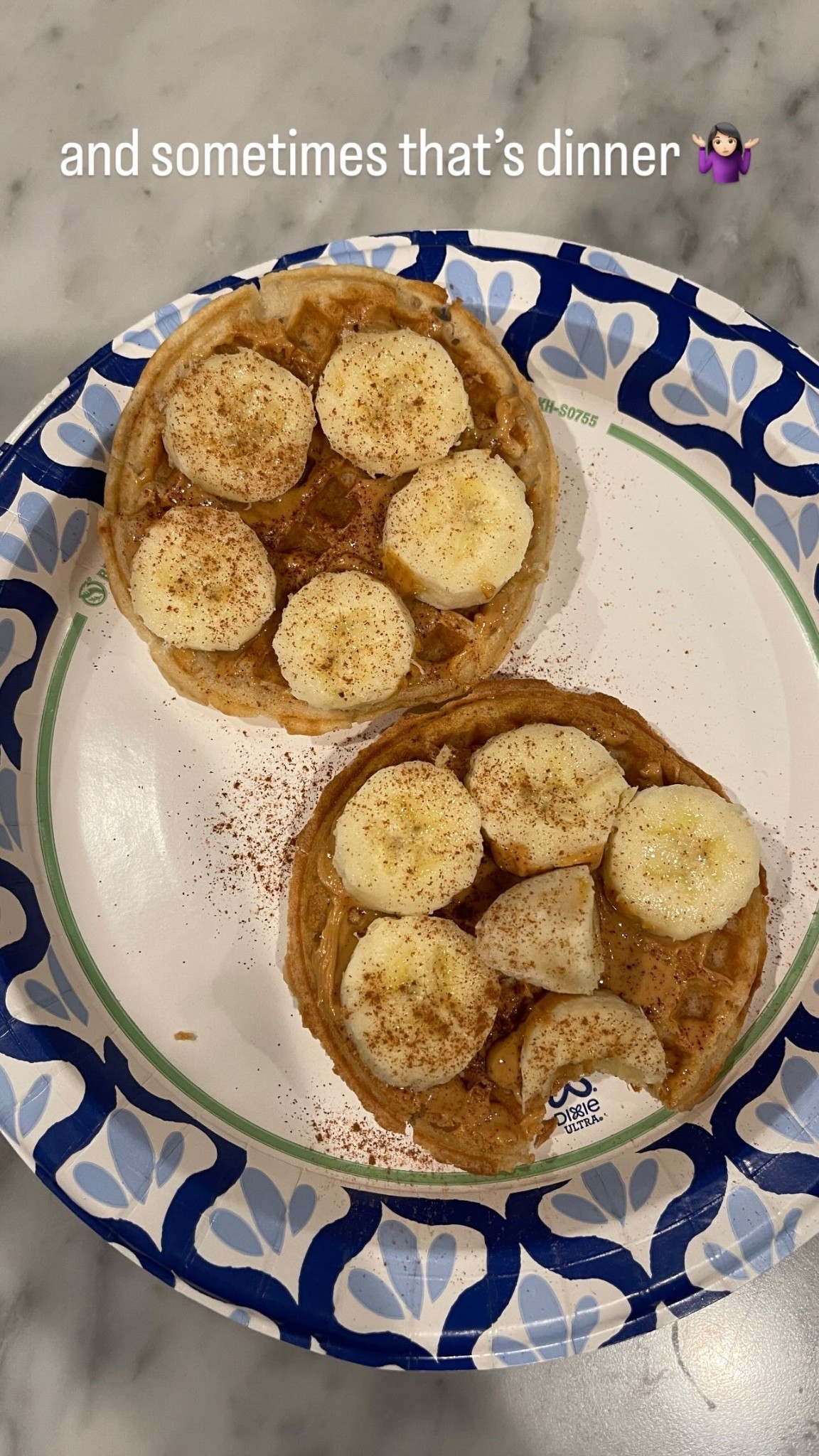 and sometimes that’s dinner 🤷🏻‍♀️