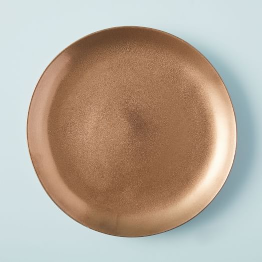 Reactive Glaze Stoneware Dinnerware - Bronze | West Elm (US)