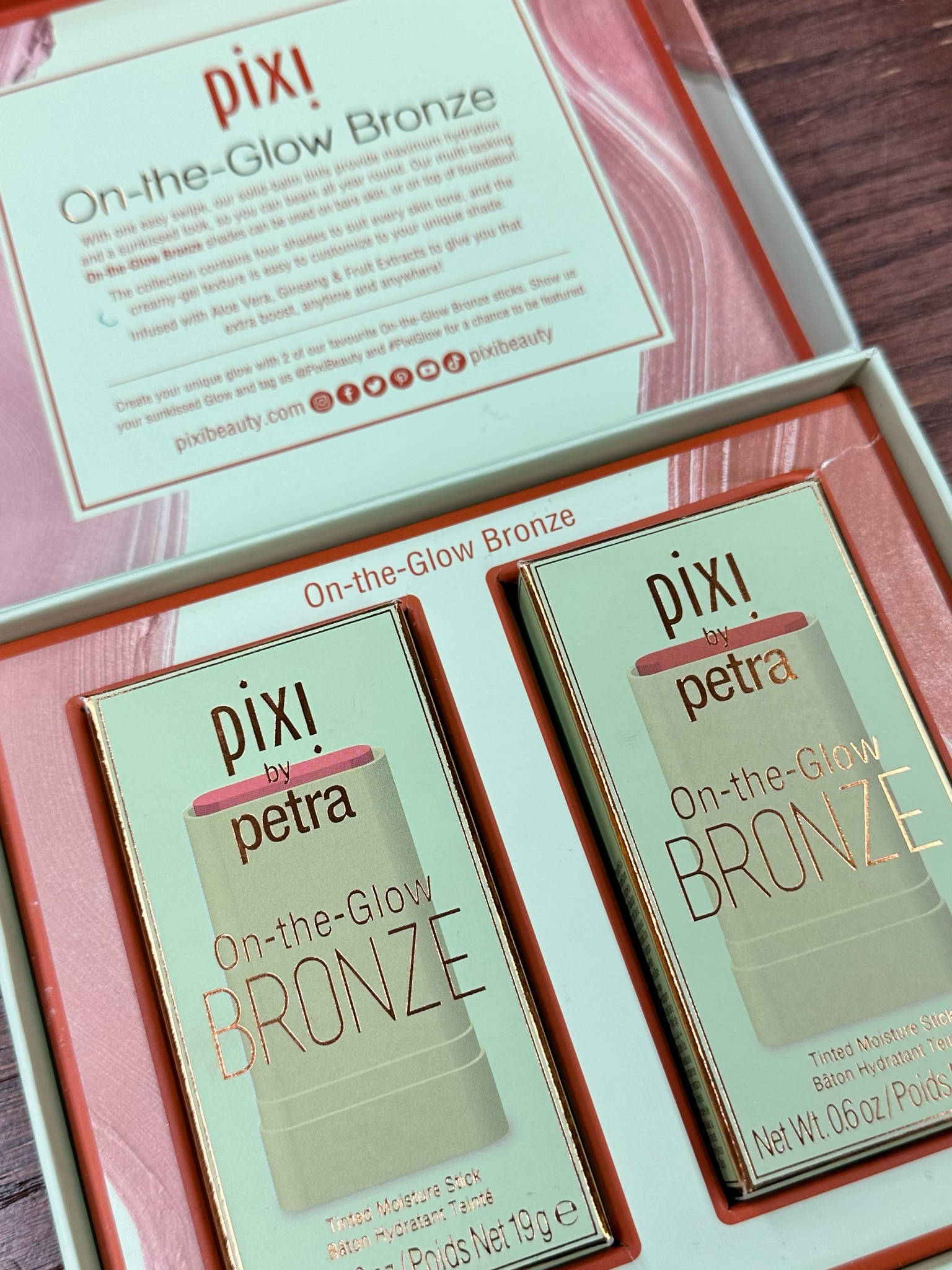 The beautiful new Pixi Beauty On-the-Glow Sticks!

#LTKunder50 #LTKtravel #LTKbeauty