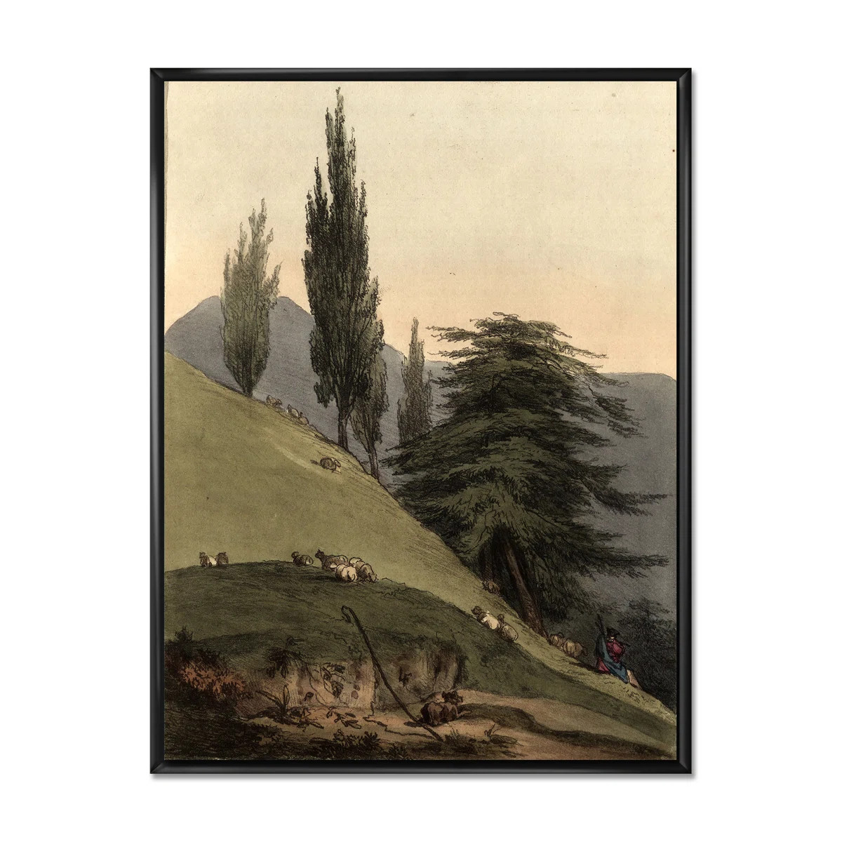 East Urban Home Vintage Images of Old Trees II - Painting on Canvas & Reviews | Wayfair | Wayfair North America