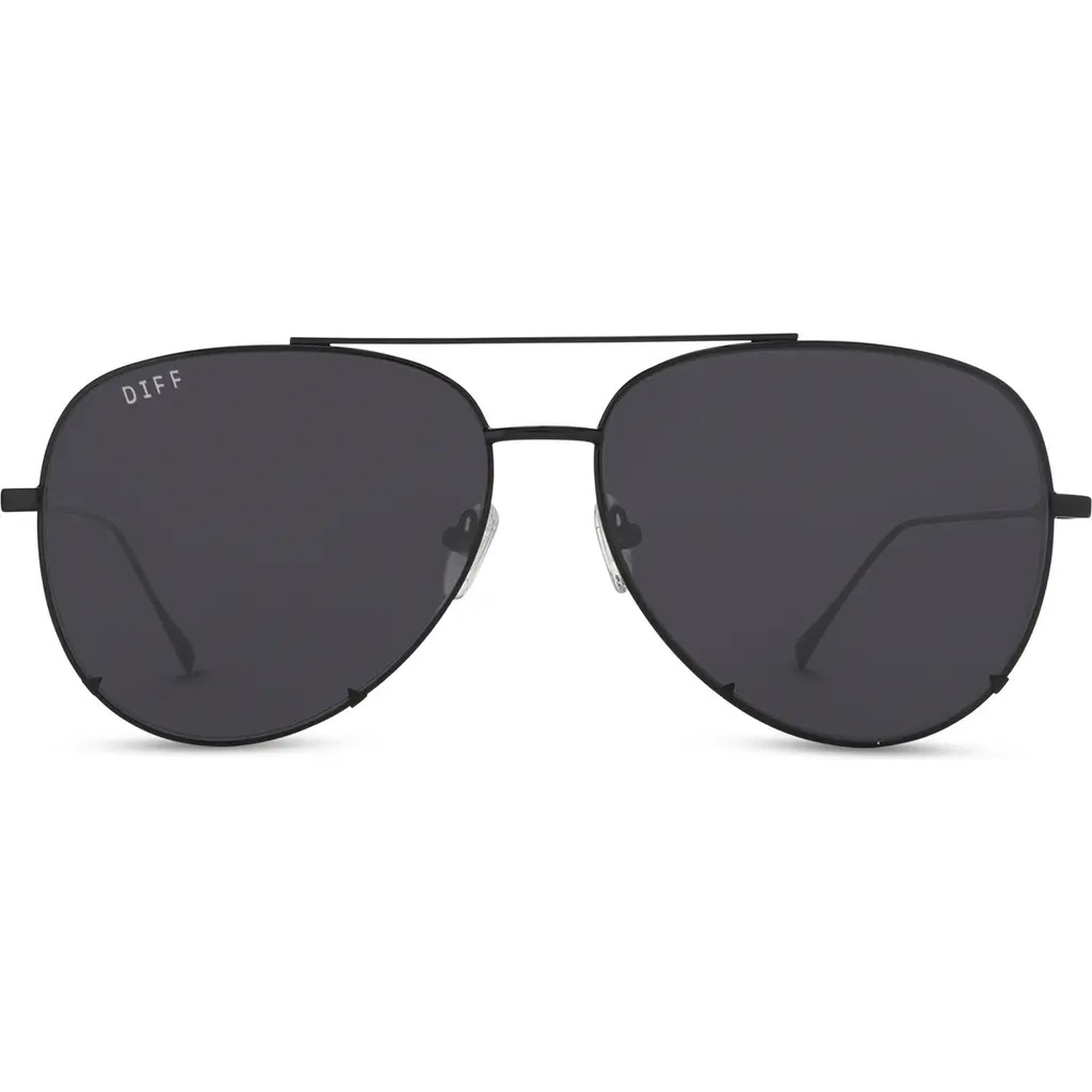 DIFF 63mm Scarlett Sunglasses in Black/Grey at Nordstrom Rack | Nordstrom Rack