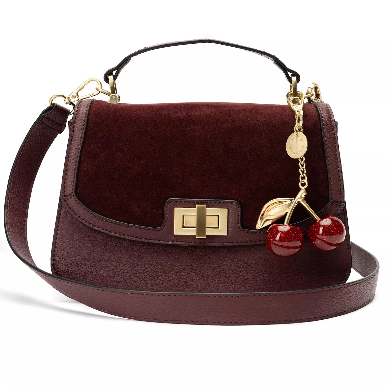 BCBGeneration Turn Lock Flap Top Handle Crossbody Bag | Kohl's