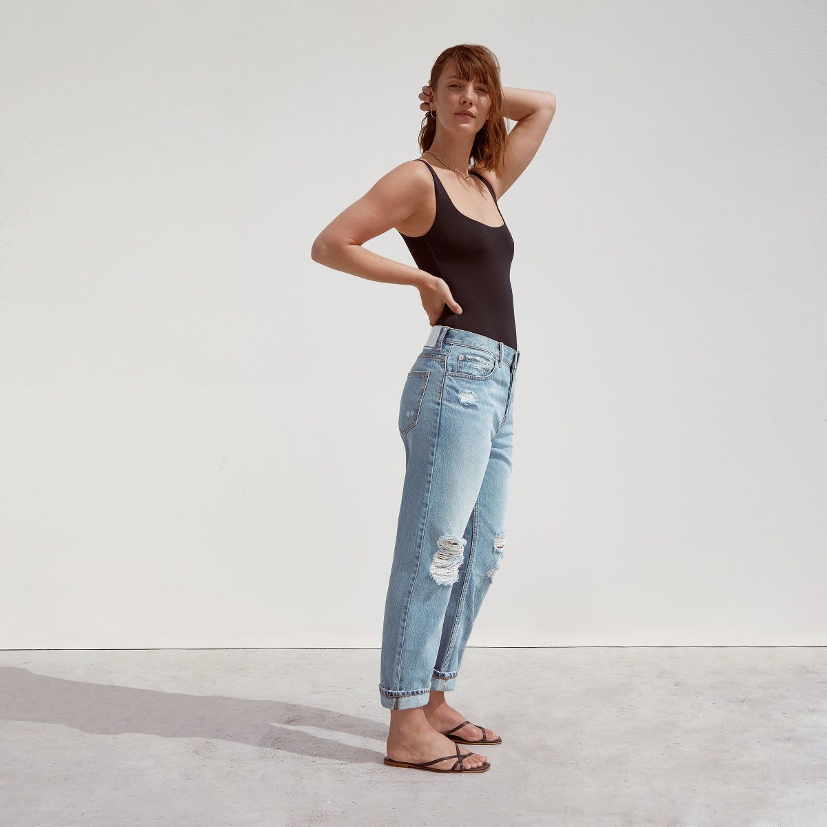 The Edition 03 Destructed Oversized Jean | Everlane