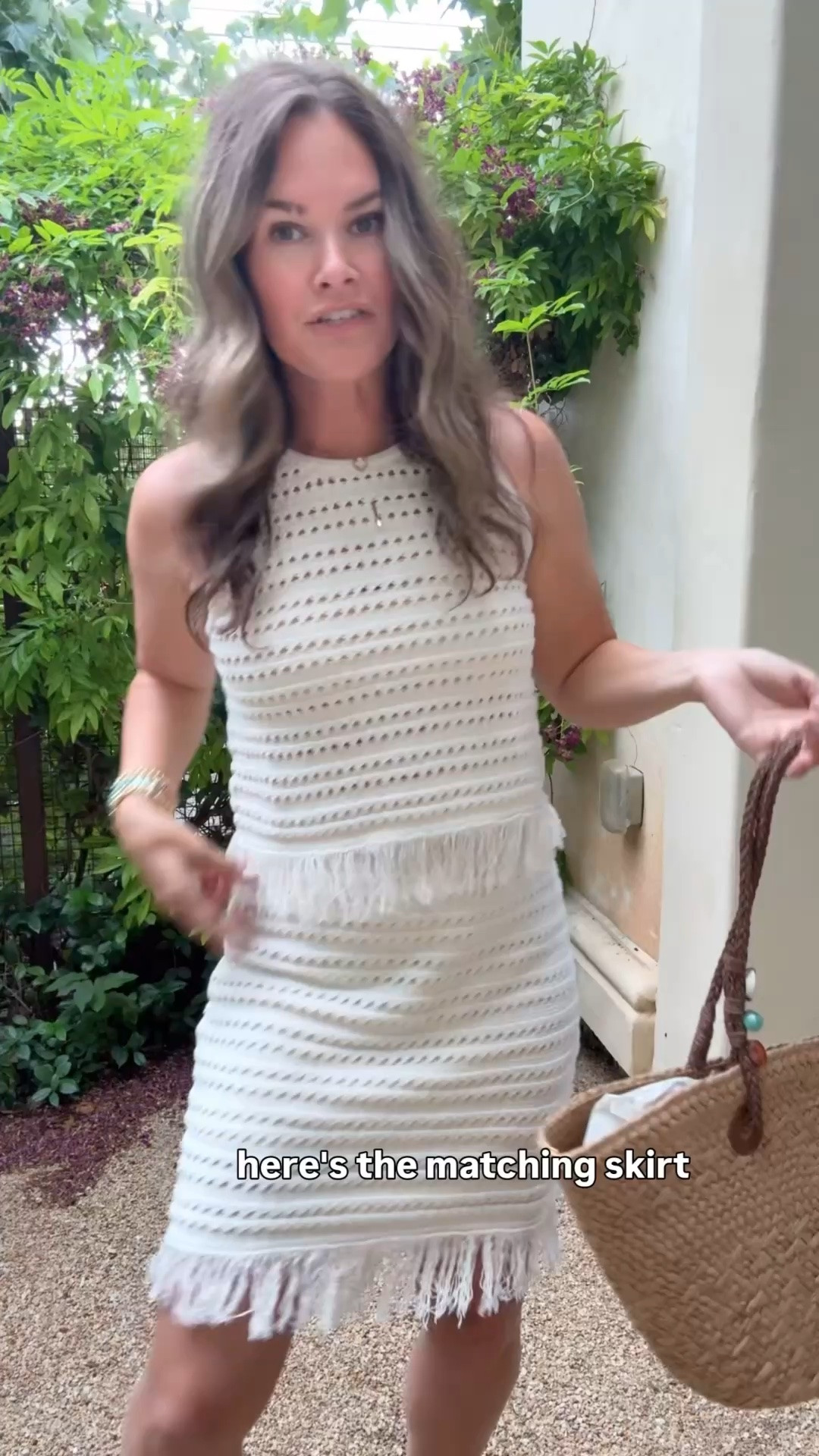 I love a set that can do it all!  Wear it together as a chic matching look or use the skirt as a swimsuit cover-up on vacation. Going to be wearing this on repeat all summer☀️

#LTKSeasonal #LTKootd #LTKdayinmylife