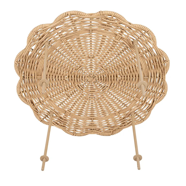Better Homes & Gardens Rattan Tray with Legs | Walmart (US)