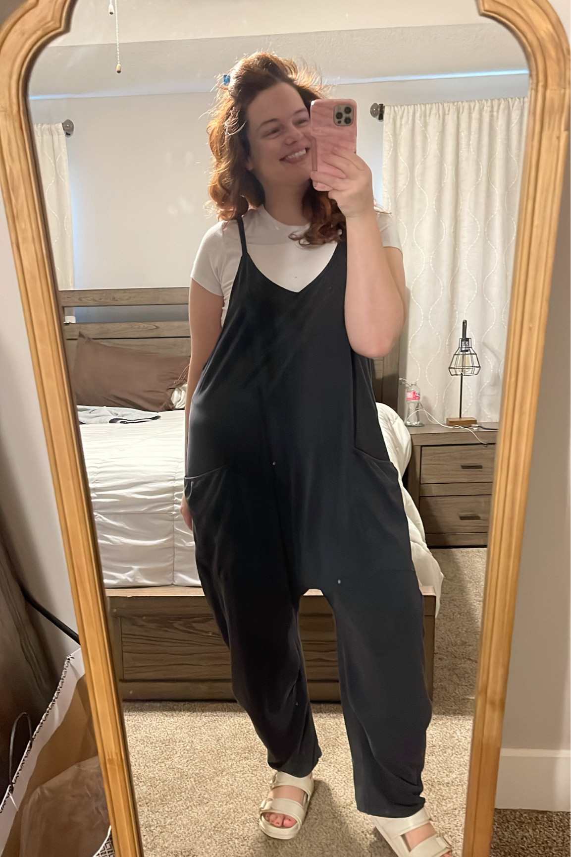 Travel outfit, spring outfit, sandals, hot shot onesie 

#LTKtravel #LTKstyletip #LTKmidsize