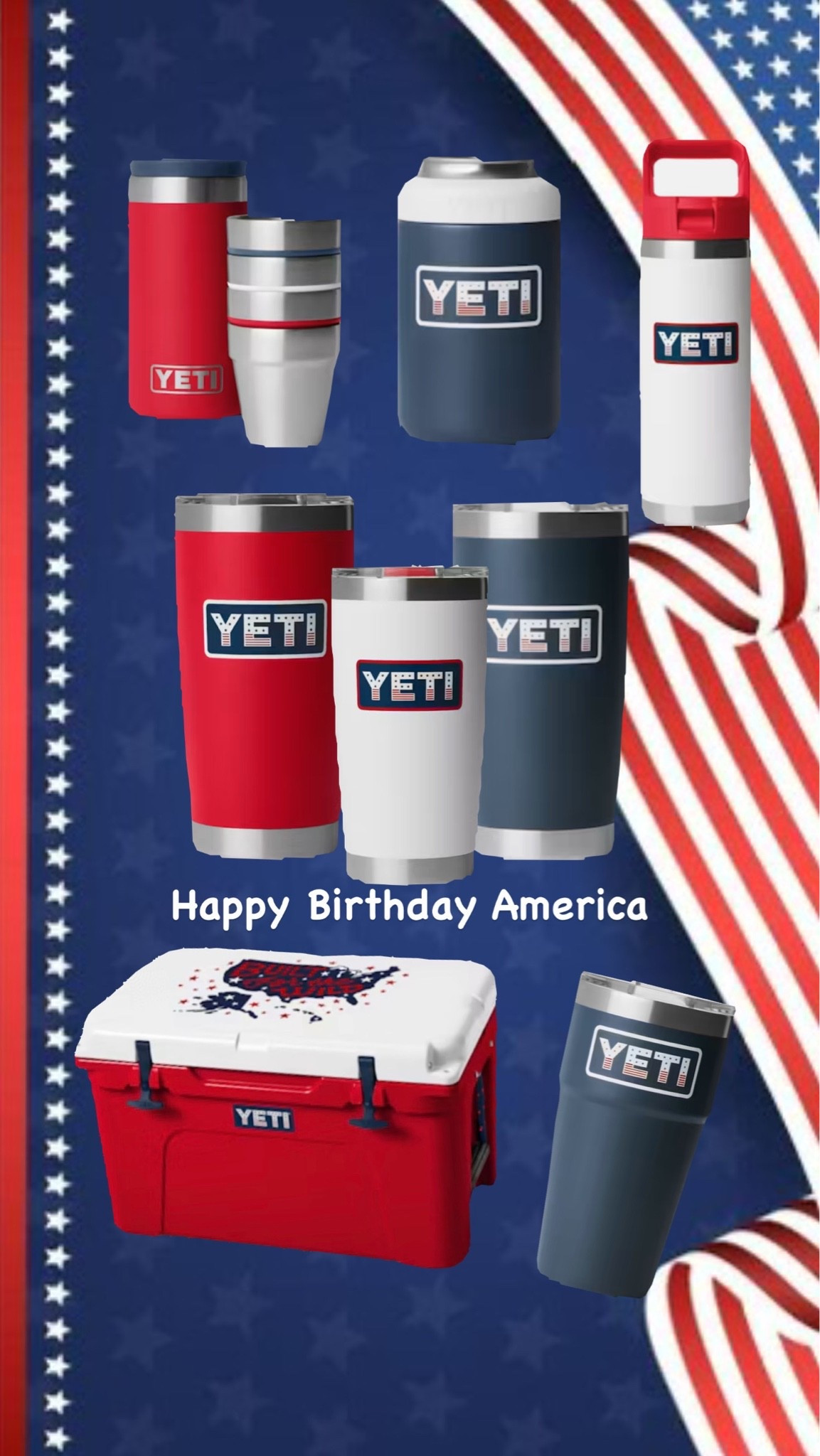 Happy Birthday America! 4th of July YETI tumblers! Love this collection! Perfect for Father’s Day gift!

#LTKSeasonal #LTKMens