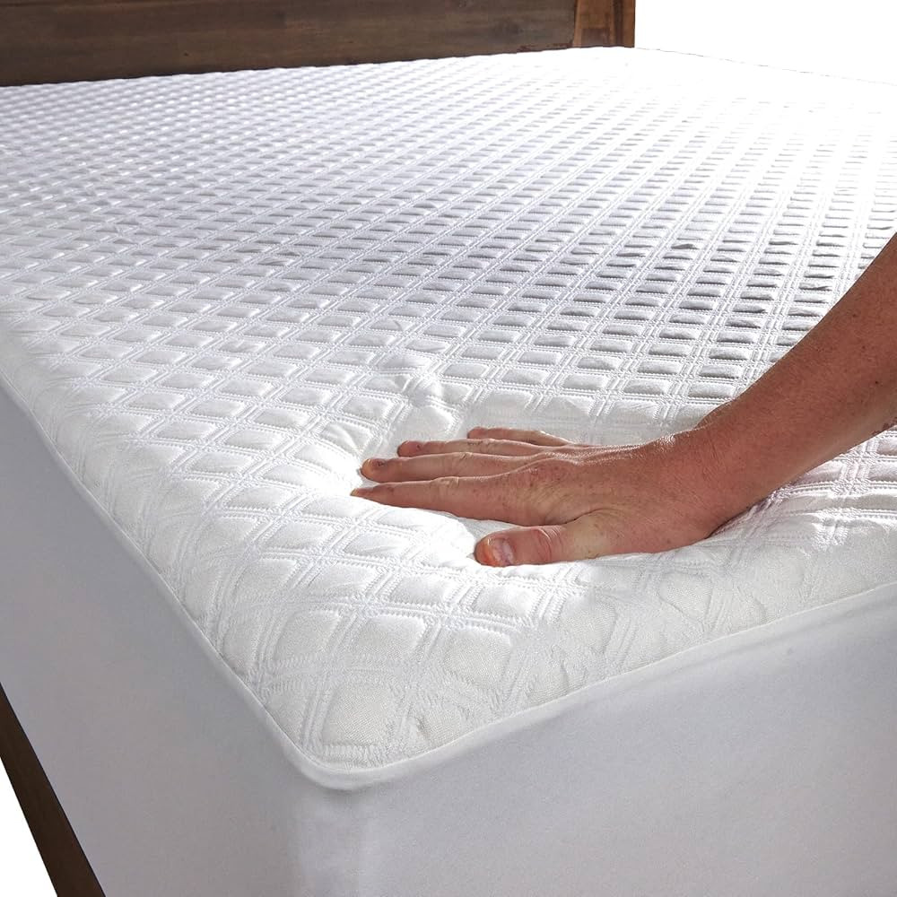 SafeRest Sleepure Waterproof Mattress Protector Queen Size - Viscose Derived from Bamboo - Fitted... | Amazon (US)